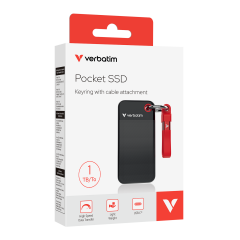 VERBATIM 32192 - V Pocket SSD USB3.2 GEN2 1TB B/R