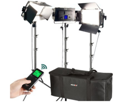 Viltrox VL-40T Profesyonel Video Led Işık (3'lü Kit)