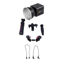 GDX ML40 RGB Telefon Vlog Seti + El Tipi Powerbank Tripod Batarya