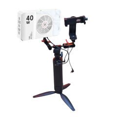 GDX CF-40 Telefon Vlog Seti + El Tipi Powerbank Tripod Batarya