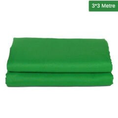 Gdx Kumaş Fon Yeşil (3x3 Metre) Katlanabilir / Yıkanabilir