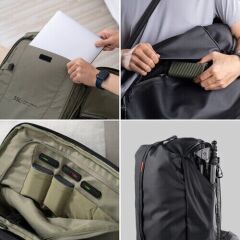 PGYTECH OneMo Travel Backpack 35L (Olive Green) + Camera Insert L