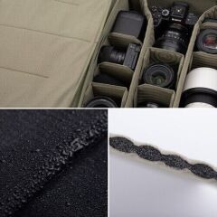 PGYTECH OneMo Travel Backpack 35L (Olive Green) + Camera Insert L