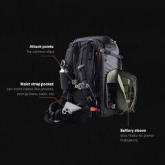 PGYTECH OnePro Focux Backpack 35L (Fern Green)
