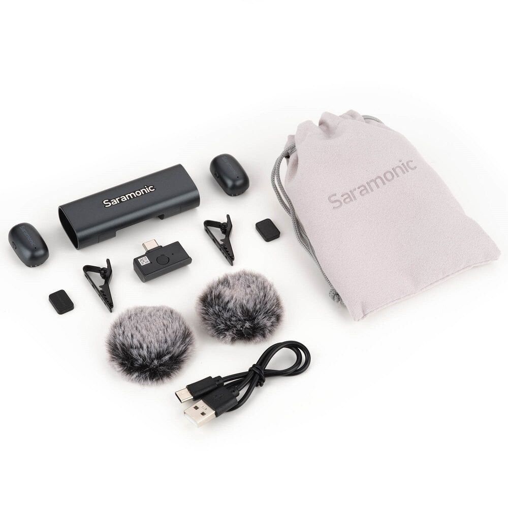 Saramonic Air SE-01  Type-C 2 Kişilik Kablosuz Yaka ve El Mikrofonu (ARTIKEL NO: 1253063)