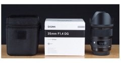 Sigma 35mm F/1.4 DG HSM Art Lens (Sony E Mount) (Sigma Türkiye Distribütörü Garantili)