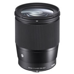 Sigma 16mm f/1.4 DC DN Lens (Canon EF-M Mount) (Sigma Türkiye Distribütörü Garantili)