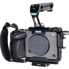 Full Camera Cage KIT for SONY FX3/FX30 With Top Handle - Black