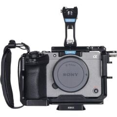 Full Camera Cage KIT for SONY FX3/FX30 With Top Handle - Black
