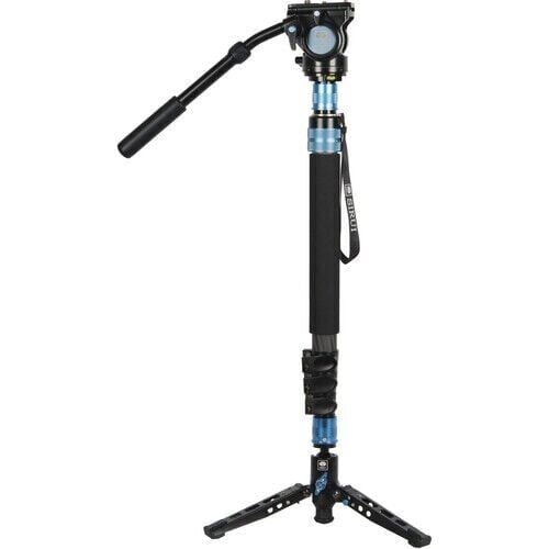 Sirui P-424FS+VH-10 Karbon Fiber Video Monopod Kiti