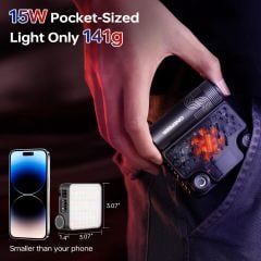 Zhiyun Cinepeer Cm15 15W Full-Color Pocket Light
