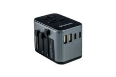 Verbatim UTA-03 Evrensel Seyahat Adaptörü - PD 30W / QC / 2 x USB-C / 2 x USB-A
