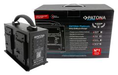 PATONA 1735 Platinum B-Mount Charger f. 4pcs battery