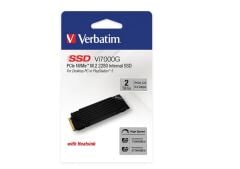 Verbatim 2TB VI7000G M.2 NVME PCIE GEN 4 SSD (Okuma 7400MB/sn. - Yazma 6700MB/sn.)