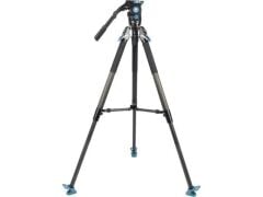 Sirui SVT75 PRO Rapid Karbon Fiber Video Tripod Kiti (SVH15 Kafa ile)