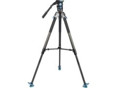 Sirui SVT75 PRO Rapid Karbon Fiber Video Tripod Kiti (SVH15 Kafa ile)