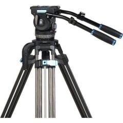 Sirui SQ100+VHS18 Profesyonel Karbon Fiber Video Tripod Kiti