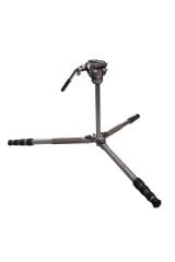 Sirui GT04+GT5 Pilot Series Video Tripod Kiti (Metalik Gri)