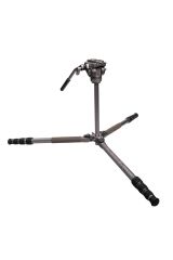 Sirui GT04+GT5 Pilot Series Video Tripod Kiti (Metalik Gri)