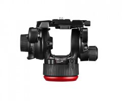 Manfrotto MVH504XTWINGA Nitrotech 504 Alu Twin G Video Tripod Kiti