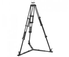 Manfrotto MVH504XTWINGA Nitrotech 504 Alu Twin G Video Tripod Kiti
