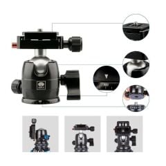 Sirui AM-223 + B-00K Karbon Fiber Profesyonel Tripod Kiti