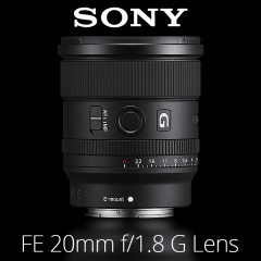 Sony FE 20mm f/1.8 G Lens (Sony Eurasia Garantili)