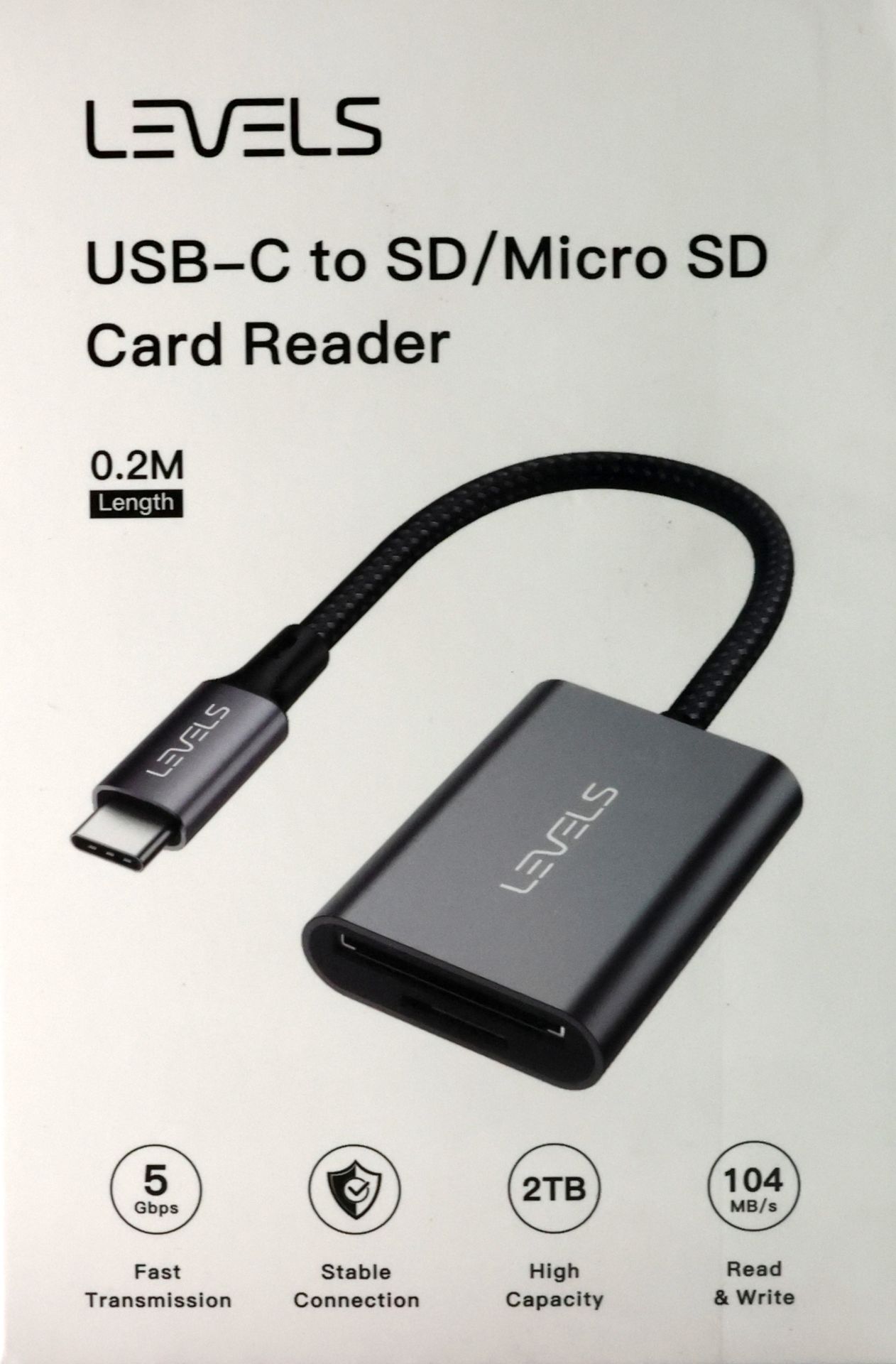Levels USB-C to SD/MicroSD Kart Okuyucu
