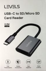 Levels USB-C to SD/MicroSD Kart Okuyucu