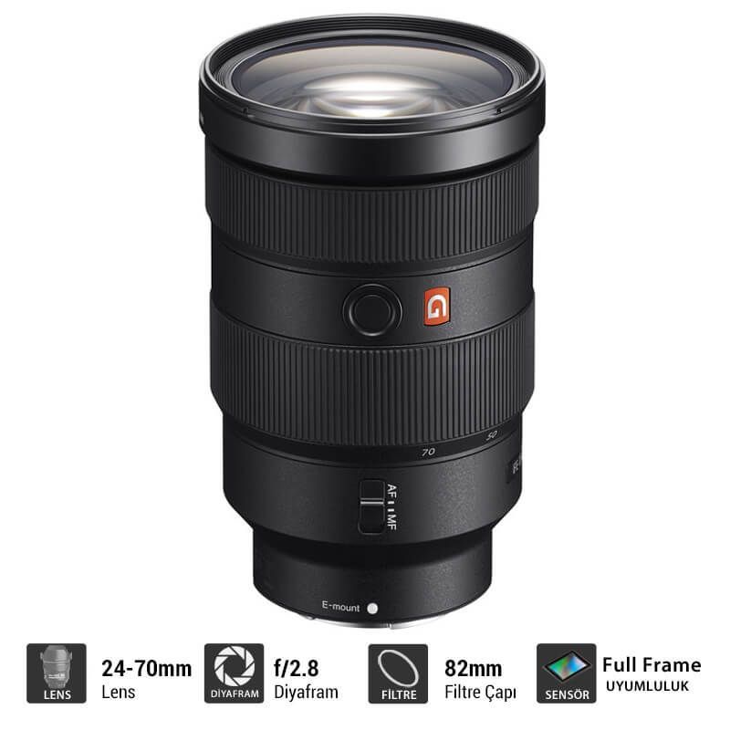 Sony FE 24-70mm F/2.8 GM Lens (Sony Eurasia Garantili)