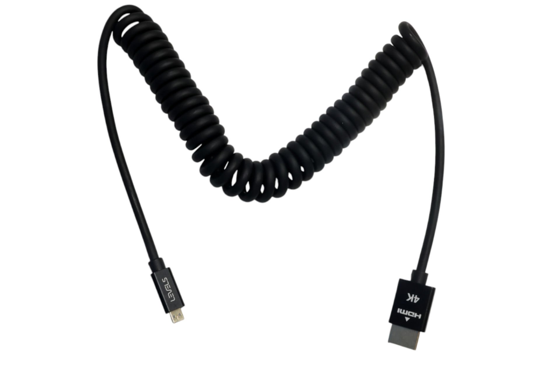 Levels 4K HDMI to MicroHDMI Spiral Kablo