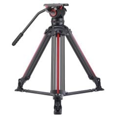Miliboo M25DL Hidrolik Kafalı Profesyonel Broadcast Video Tripod