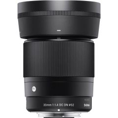 Sigma 30mm f/1.4 DC DN Contemporary Lens (Sony E) (Sigma Türkiye Distribütörü Garantili)