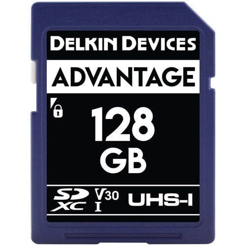 DELKIN ADVANTAGE 128GB SD UHS-I V30 Hafıza Kartı