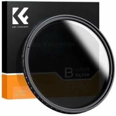 K&F Concept 52mm B-SERIES ND2-ND400 (1 ile 9 Stop) ND Filtre(Kopya)