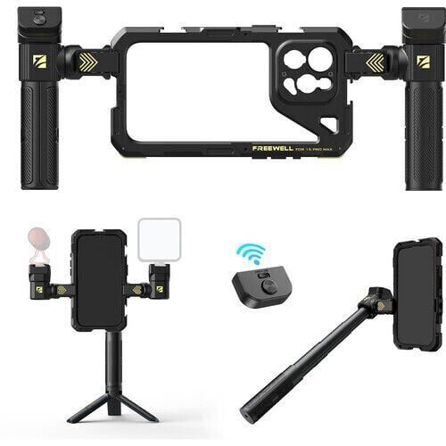 Genius Smartphone Rig Cage for iPhone 15 Pro Max