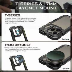 Genius Smartphone Rig Cage for iPhone 15 Pro Max