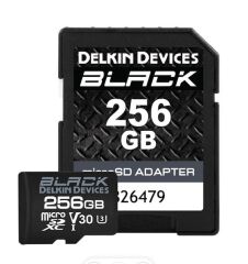 DELKIN BLACK 256GB MICRO SDUHS-I  V30  Hafıza Kartı