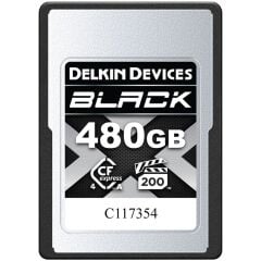 Delkin Devices Black CFexpress 4.0 Type-A 8K 480 GB Hafıza Kartı