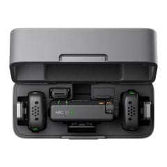 DJI Mic Mini 2 Kişilik Kablosuz Yaka Mikrofonu (2TX+1RX+CC) (Karfo Karacasulu Garantili)
