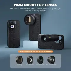 Pro Filmmaker iPhone Case  IPHONE 16 PRO MAX - 17MM MOUNT