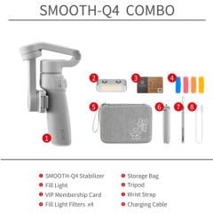 Zhiyun Smooth-Q4 Combo Smartphone Gimbal Stabilizer