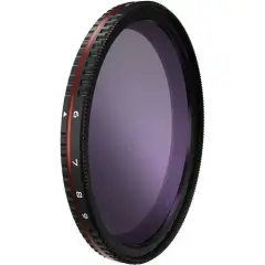 77MM Hard Stop Variable ND (Threaded) Bright Day 6-9 Stop