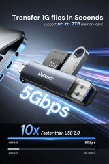 Dockteck 3 in 1 USB 3.0 Kart Okuyucu