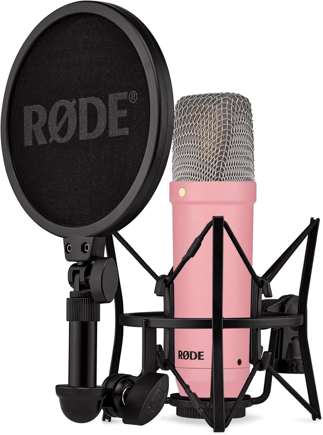 Rode NT1 Signature Series Condenser Mikrofon Pembe