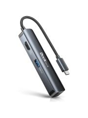 Dockteck 5'i 1 arada USB-C Dongle Hub