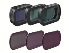 DJI OSMO POCKET 3 - LENS & ND FILTERS KIT MACRO, WIDE-ANGLE ANAMORPHIC LENSES & ND8/32/128 FILTERS
