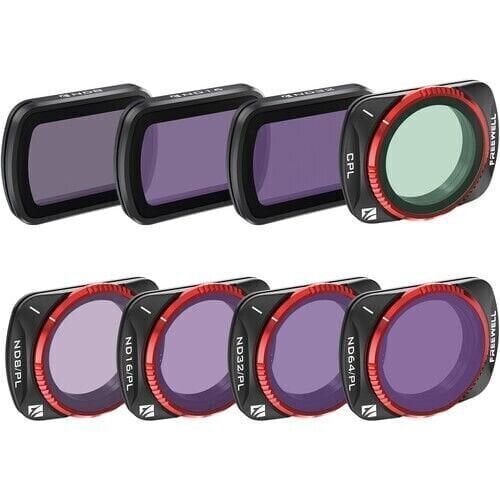 DJI OSMO POCKET 3 - ALL DAY - 8PACK ND8, ND16, ND32, CPL ND8/PL, ND16/PL, ND32/PL, AND ND64/PL