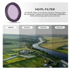 DJI Osmo Action 5 Pro ND/PL Filters 4Pack