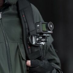 PGYTECH Beetle Camera Clip V2 with QR Plate – Kamera Klipsi & Quick-Release Plate